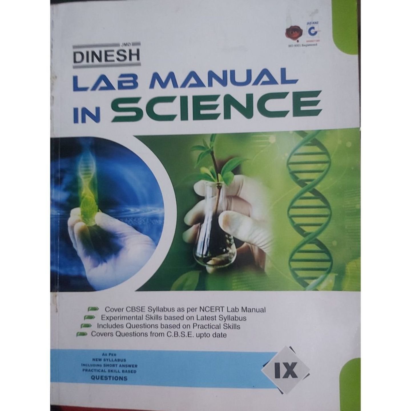 Lab Manual Science Class 9 By Cinny Malhotra Navdeep Sharma, Munish Ratti