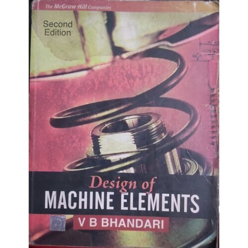 Design of Machine Elements by VB Bhandari