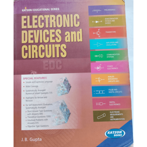 Electronic Devices and Circuits by JB Gupta