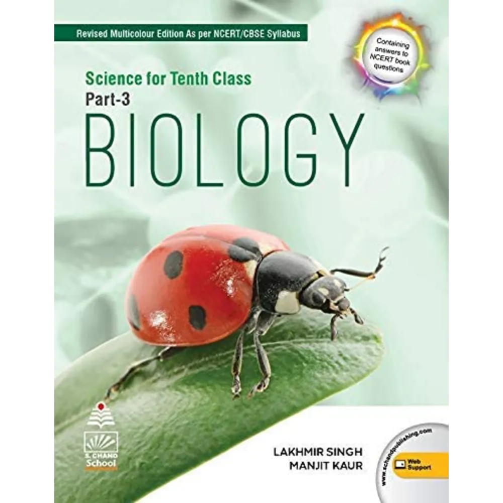 Science For Class 10 Part-3 Biology By Lakhmir Singh